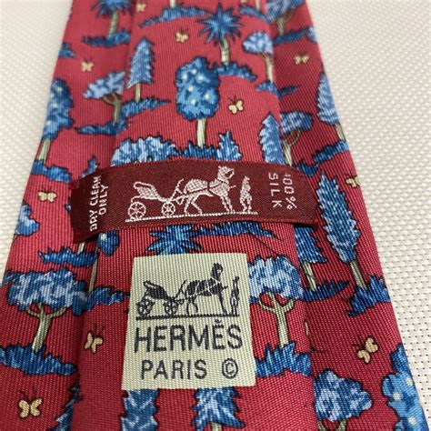 hermes tree tie|Hermes tie real.